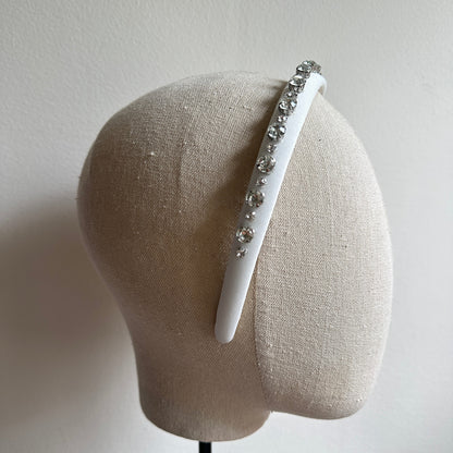 GEM headband - white