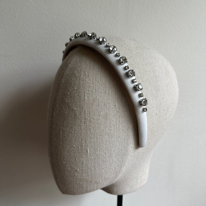 GEM headband - white